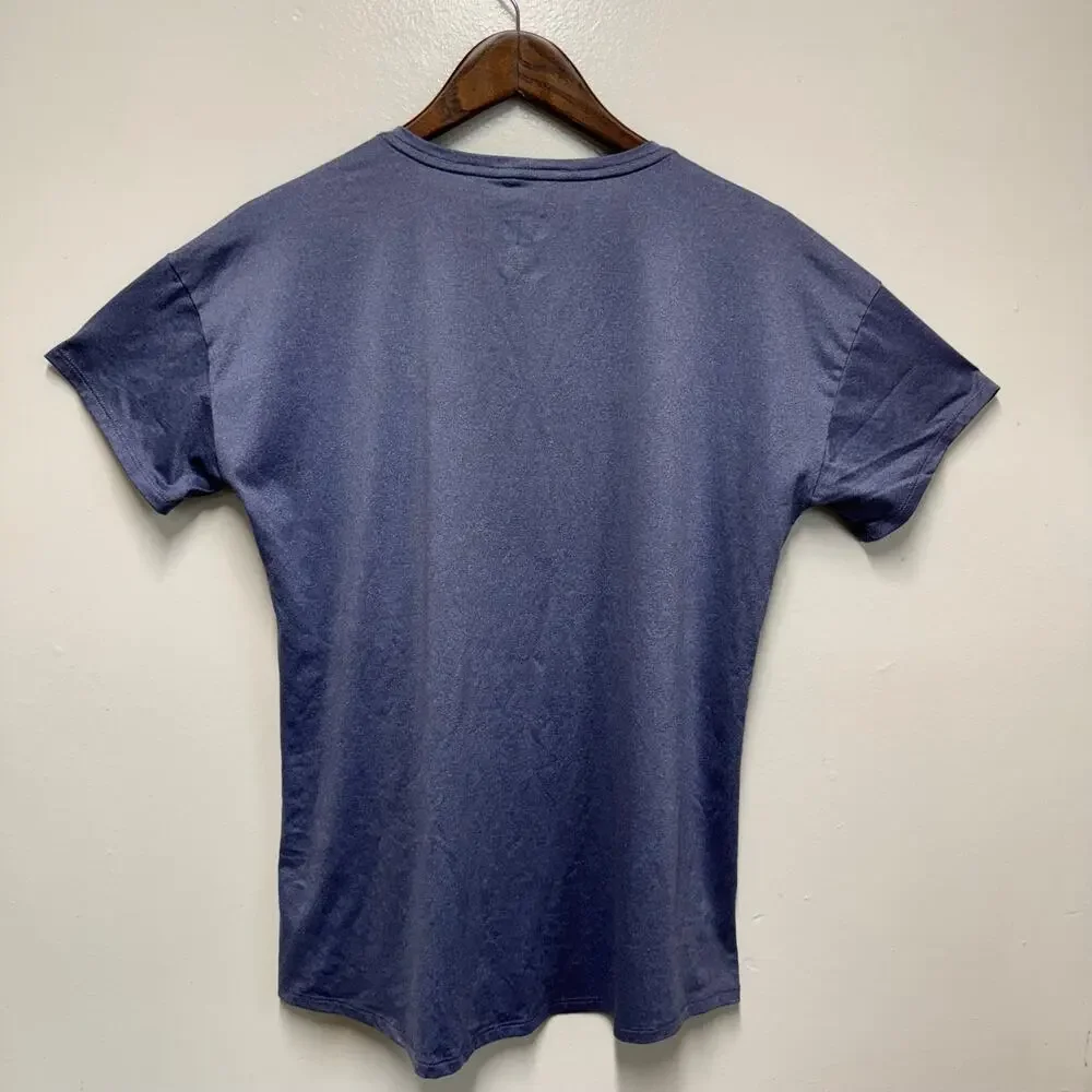 REI Co-op Womens Large Athletic Shirt Short Sleeve Performance Top Purple